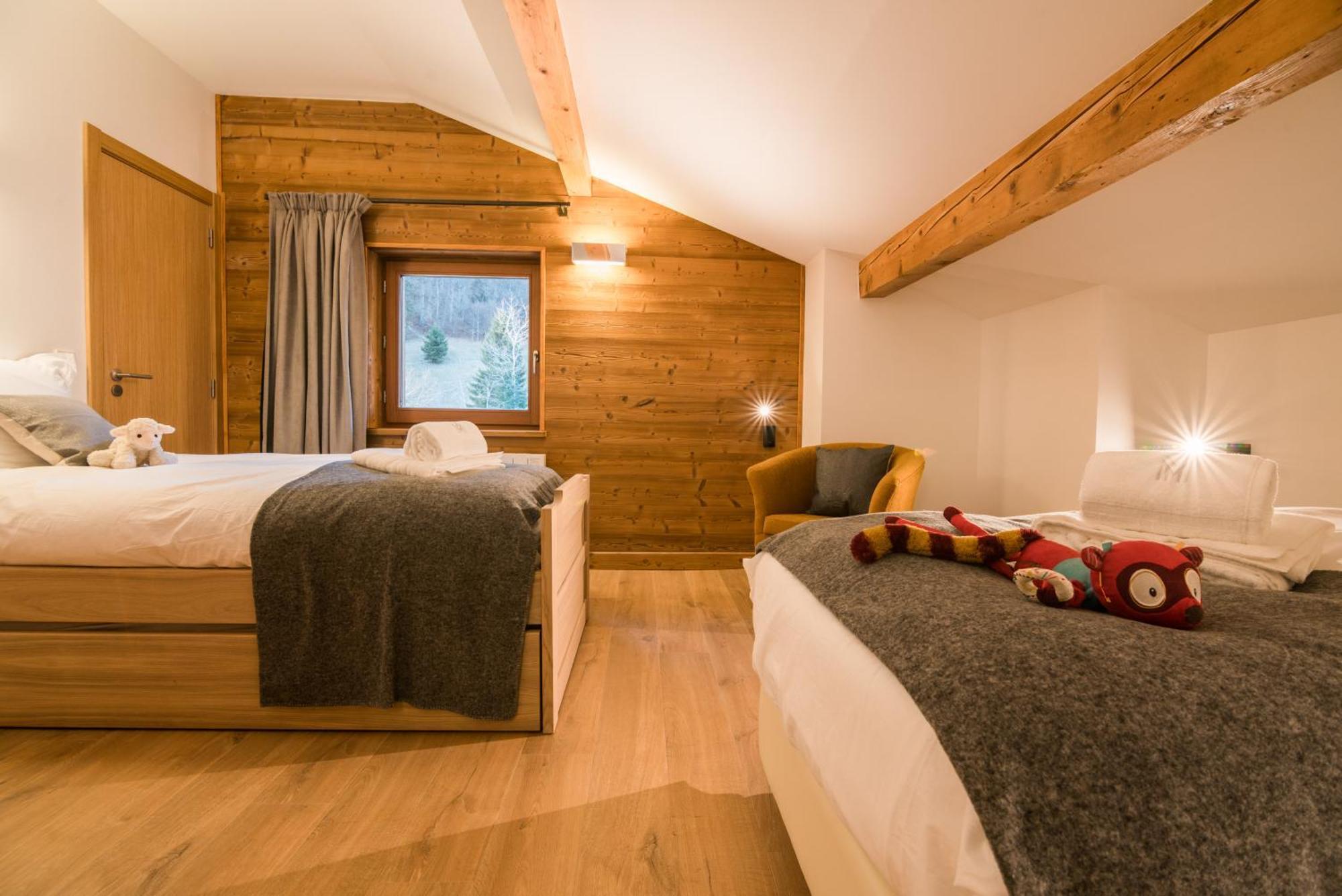 Les Portes De Megeve Villa Praz-sur-Arly Rum bild