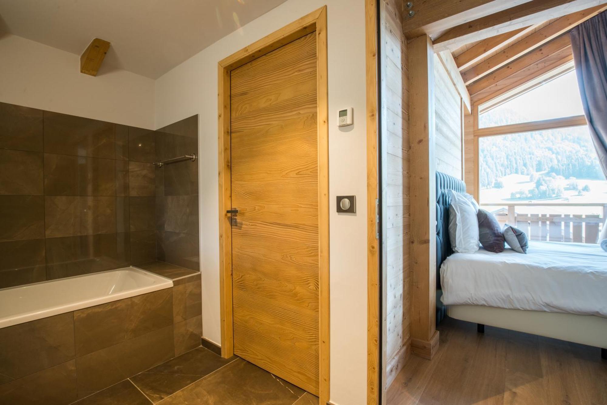 Les Portes De Megeve Villa Praz-sur-Arly Rum bild